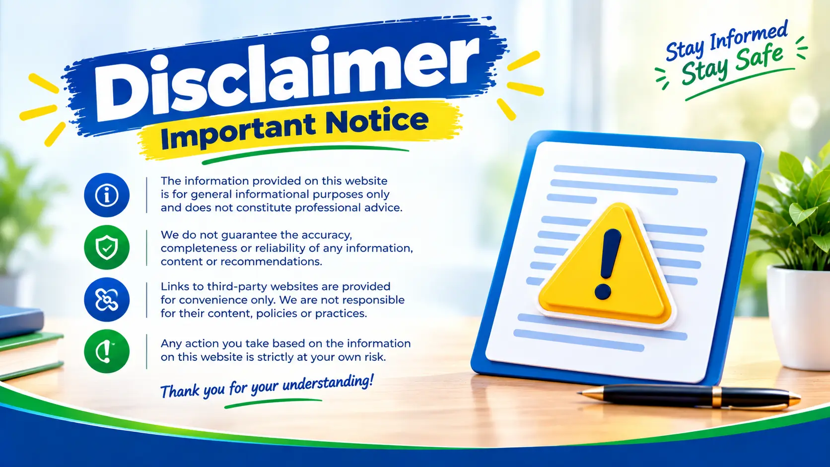 Morning Teer Disclaimer Infographic